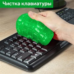 Лизун-очиститель, гелевый, автомобильный, Grand Caratt, зелёный, 100 г - фото 51372381