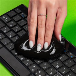 Автомобильный очиститель гель-слайм «лизун» Grand Caratt, черный, 100 г - фото 51372397