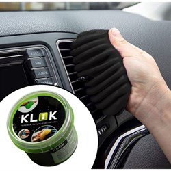 Автомобильный очиститель гель-слайм «лизун» Grand Caratt, черный, 100 г - фото 51372398