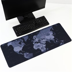 Коврик для компьютерной мыши «Карта», 30×80 см - фото 51372488