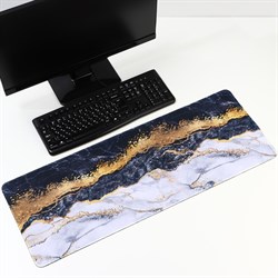 Коврик для компьютерной мыши "Мрамор", 30 х 80 см - фото 51372491