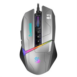 Мышь A4Tech Bloody W60 Max Gun, игровая. проводная, оптич,10000 dpi, USB, подсветка, чёрная   916627 - фото 51372525