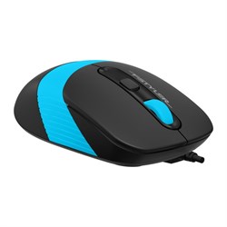 Комплект клавиатура и мышь A4Tech Fstyler F1010, USB, проводной, мембранный,1600 dpi, чёрный - фото 51372554