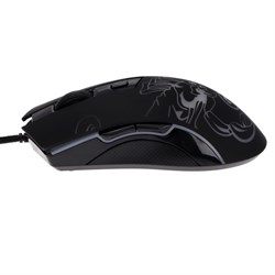 Мышь MARVO M209, игровая, проводная, подсветка, 6400 dpi, USB, чёрная - фото 51372652