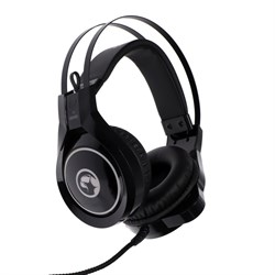 Наушники MARVO HG8901, игровые, микрофон, USB+3.5 мм, 2.1м, подсветка, чёрные - фото 51372659