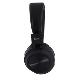 Наушники беспроводные, накладные, Hoco W25, Bluetooth 5.0, с микрофоном, 300 мАч, чёрные - фото 51372691