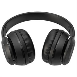 Наушники беспроводные, накладные, Borofone BO4 Charming rhyme, Bluetooth 5.0, с микрофоном, AUX, 200 мАч, чёрные - фото 51372798
