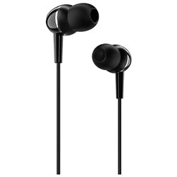 Наушники Borofone BM36 Acura, вакуумные, микрофон, Jack 3.5 мм, кабель 1 м, чёрные - фото 51372813