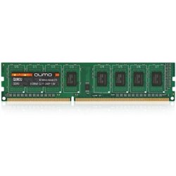 Память DDR3 QUMO QUM3U-4G1333C9, 4Гб, 1333 МГц, PC-10660, DIMM - фото 51373062