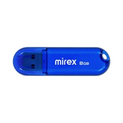 Флешка Mirex CANDY BLUE, 8 ГБ, USB 2.0, чтение до 25 Мб/с, запись до 15 Мб/с, синяя - фото 51373359