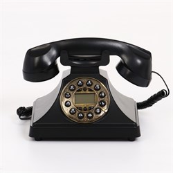 Ретро-телефон, громкая связь, 19×14 см - фото 51373487