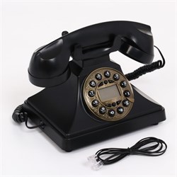 Ретро-телефон, громкая связь, 19×14 см - фото 51373488