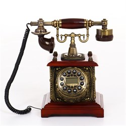 Ретро-телефон, громкая связь, 16.5×30 см - фото 51373514