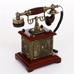 Ретро-телефон, громкая связь, 16.5×30 см - фото 51373519
