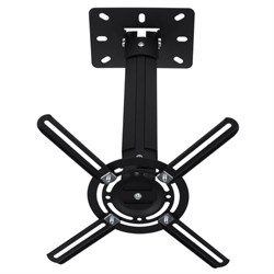 Кронштейн для проектора Buro PR05-B, потолочный, поворот и наклон, до 13.6 кг, чёрный - фото 51373746