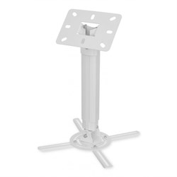 Кронштейн для проектора Buro PR05-W, потолочный, поворот и наклон, до 13.6 кг, белый - фото 51373750