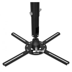 Кронштейн для проектора Buro PR06-B, потолочный, поворот и наклон, до 20 кг, чёрный - фото 51373757