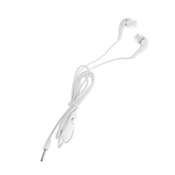 Наушники SmartBuy S4 SBH-012K, вакуумные, микрофон, 93 дБ, 16 Ом, 3.5 мм, 1 м, белые - фото 51374129