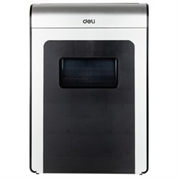 Шредер Deli E9917-EU, фрагменты 4х40мм, 16 листов, скрепки, скобы, пл.карты - фото 51374181