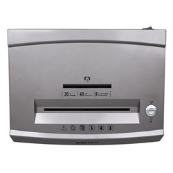 Шредер Deli 9907, фрагменты 4х25мм, 8 листов, скрепки, скобы, пл.карты, диски - фото 51374199