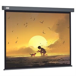 Экран Cactus 124.5x221см CS-PSW-124X221-SG, 16:9, настенно-потолочный, рулонный, серый - фото 51374502