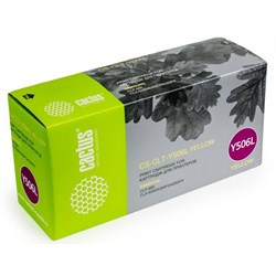 Тонер Картридж Cactus CS-CLT-Y506L желтый для Samsung CLP 680/CLX 6260/6260FD/6260FR (3500стр.)   17 - фото 51374880