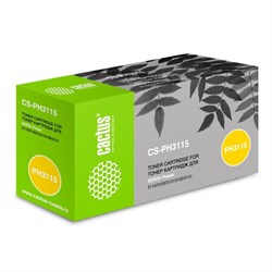 Картридж Cactus CS-PH3115 109R00725 для Xerox Phaser 3115/3120/3121 (3000k), черный - фото 51374944