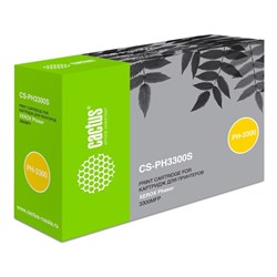 Картридж Cactus CS-PH3300S 106R01411 для Xerox Phaser 3300 (4000k), черный - фото 51374945