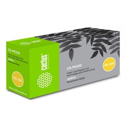 Картридж Cactus CS-PE220 013R00621 для Xerox Work Centre PE220 (3000k), черный - фото 51374949