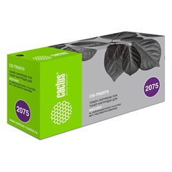 Картридж Cactus CS-TN2075 TN-2075, (DCP-7010/7025/7025R/2030R/7820R), для Brother, чёрный - фото 51374990