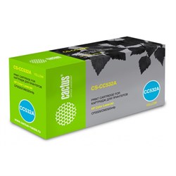 Картридж Cactus CS-CC532A CC532A, для HP CLJ CP2025/CM2320, 2800 страниц, цвет жёлтый - фото 51375356