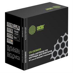 Картридж Cactus CS-CE390XS CE390X, для HP LJ M4555, 24000 страниц, цвет чёрный - фото 51375407