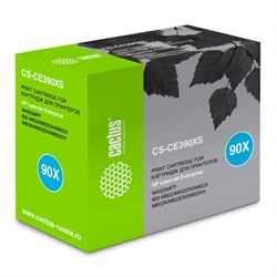 Картридж Cactus CS-CE390XS CE390X, для HP LJ M4555, 24000 страниц, цвет чёрный - фото 51375408