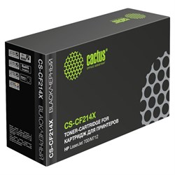 Картридж Cactus CS-CF214X CF214X, для HP LJ 700/M712, 17500 страниц, цвет чёрный - фото 51375446