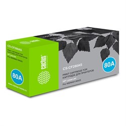 Картридж Cactus CS-CF280AS CF280A, для HP LJ Pro 400/M401/M425, 2700 страниц, цвет чёрный - фото 51375474