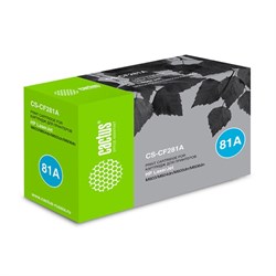 Картридж Cactus CS-CF281A CF281A, для HP LJ Enterprise M630/M604n/M605n, 10500 страниц, цвет чёрный - фото 51375484