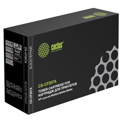 Картридж Cactus CS-CF287A CF287A, для HP LJ M506dn/M506n/M506x, 9000 страниц, цвет чёрный - фото 51375498