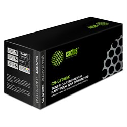 Картридж Cactus CS-CF360X CF360X, для HP CLJ M552dn/M553dn/M553N/M553x, 12500 страниц, цвет чёрный - фото 51375521