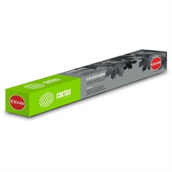 Картридж Cactus CS-EXV49BK C-EXV49BK BK, для Canon IR C3320/C3320i/C3325i, 36000 страниц, цвет чёрный - фото 51375593