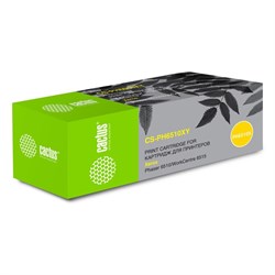 Картридж Cactus CS-PH6510XY 106R03695, для Xerox Phaser 6510/WC6515, 4300 страниц, цвет жёлтый - фото 51375639