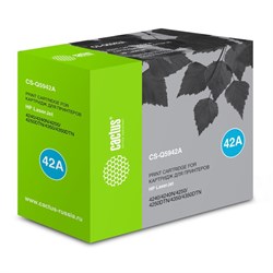 Картридж Cactus CS-Q5942A Q5942A, для HP LJ 4250/4350, 10000 страниц, цвет чёрный - фото 51375658