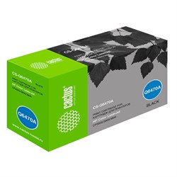 Картридж Cactus CS-Q6470A Q6470A, для HP CLJ CP3505/3600/3800, 6000 страниц, цвет чёрный - фото 51375676