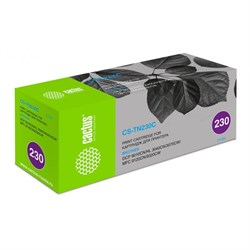 Картридж Cactus CS-TN230C TN-230C, для Brother HL-3040/3070/DCP-9010, 1400 страниц, цвет голубой - фото 51375800
