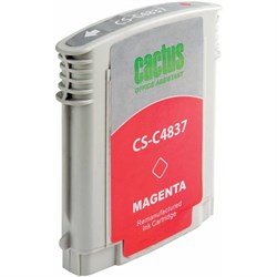 Картридж Cactus CS-C4837 №11, для HP BIJ 1000/1100/1200/2200/2300/2600, 29 мл, цвет пурпурный - фото 51376246