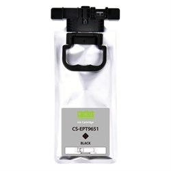 Картридж Cactus CS-EPT9651 T9651, для Epson WorkForce Pro WF-M5299DW/M5799DWF, 187 мл, цвет чёрны - фото 51376433