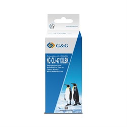 Картридж G&G NC-CLI-471XLBK фото, для Canon TS5040/MG5740/MG6840/MG7740, 10,8 мл, цвет чёрный - фото 51376602