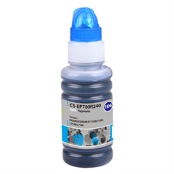 Чернила Cactus CS-EPT00R240 106C, для Epson L7160/L7180, 70мл, голубые - фото 51376878