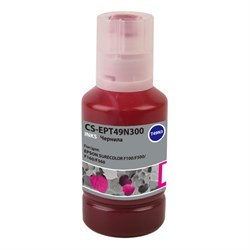 Чернила Cactus CS-EPT49N300 T49N3, для Epson SureColor SC-F100/F500, 140мл, пурпурные - фото 51376893