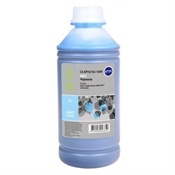 Чернила Cactus CS-EPT6735-1000 T6735, для Epson L800/L810/L850/L1800, 1000мл, светло-голубые   93947 - фото 51376929