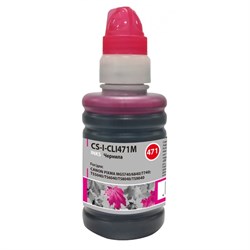 Чернила Cactus CS-I-CLI471M, для Canon Pixma MG5740/MG6840/MG7740/TS5040, 100мл, пурпурные - фото 51377003